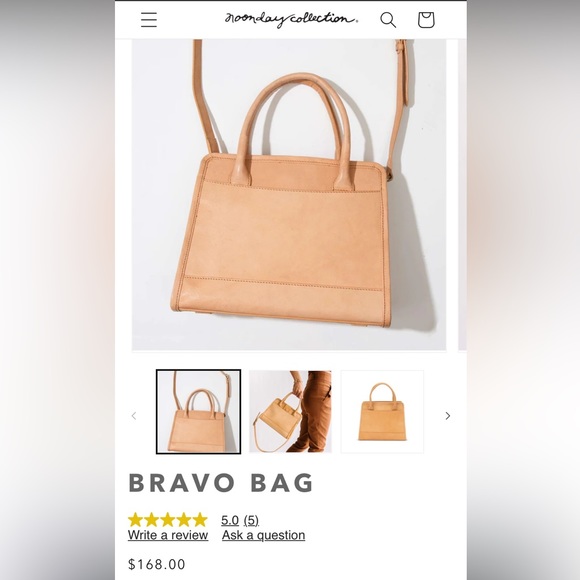 Noonday Collection Bravo bag. NWT - Picture 5 of 6